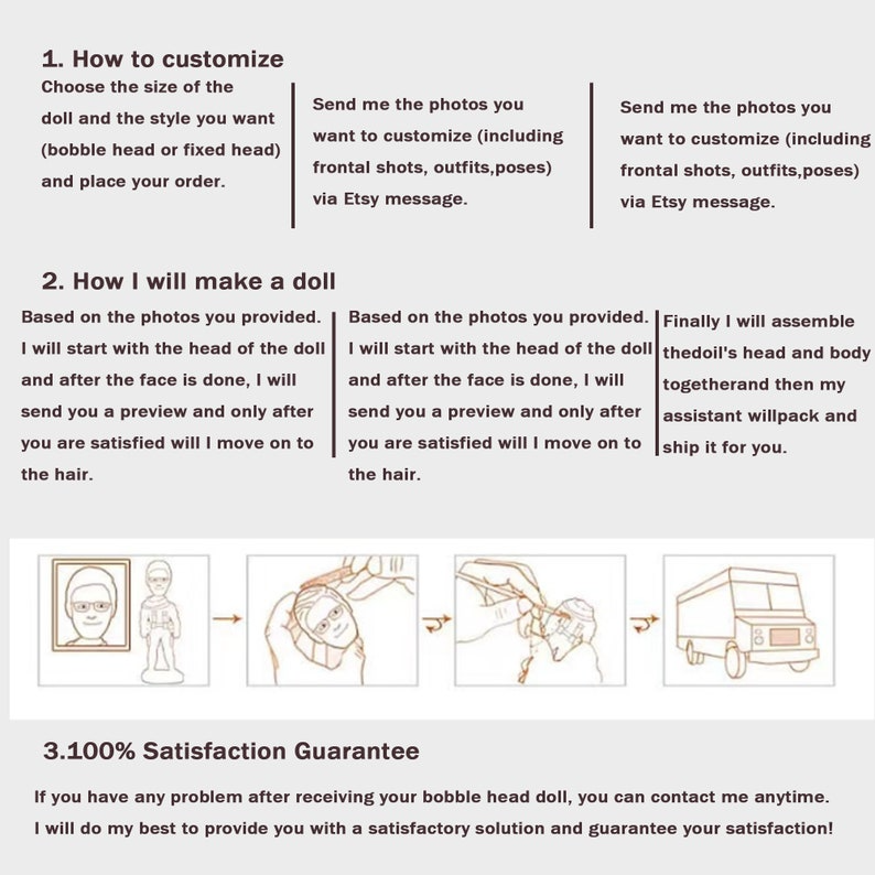 Fully Customizable Custom Women Bobbleheads