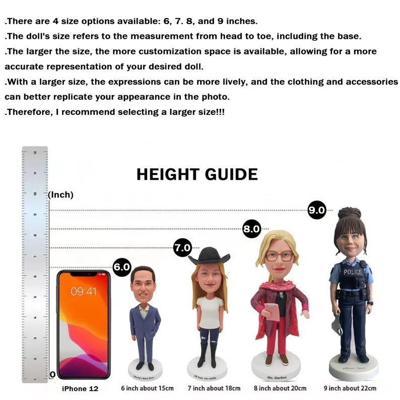 Fully Customizable Custom Women Bobbleheads