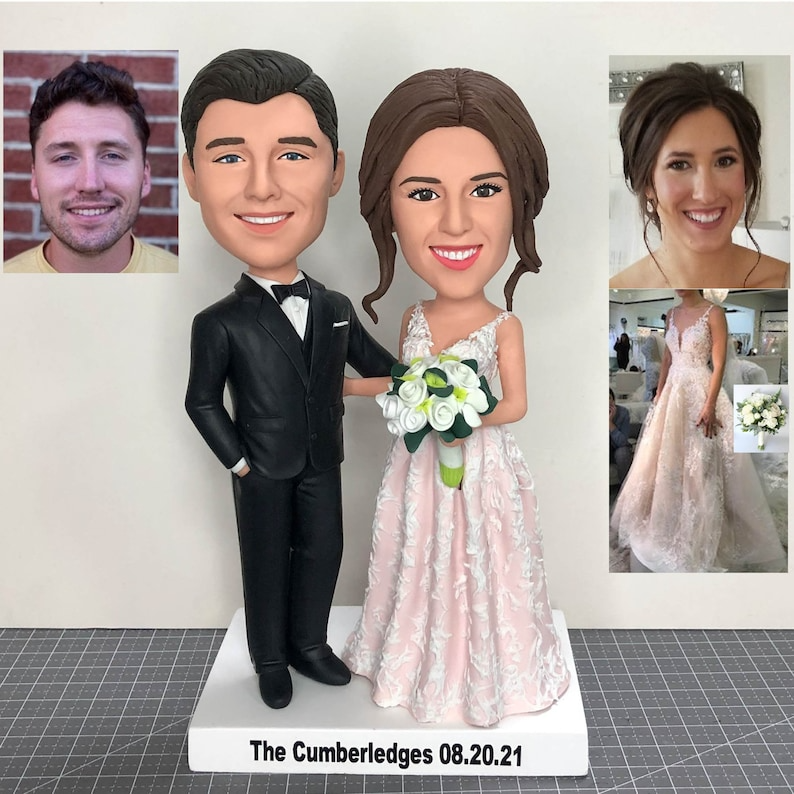 Fully Customizable Wedding Bobbleheads