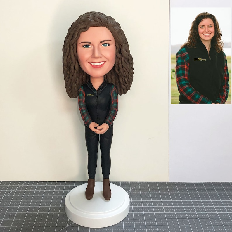 Fully Customizable Custom Women Bobbleheads, Custom Bobbleheads Female | thepodmall
