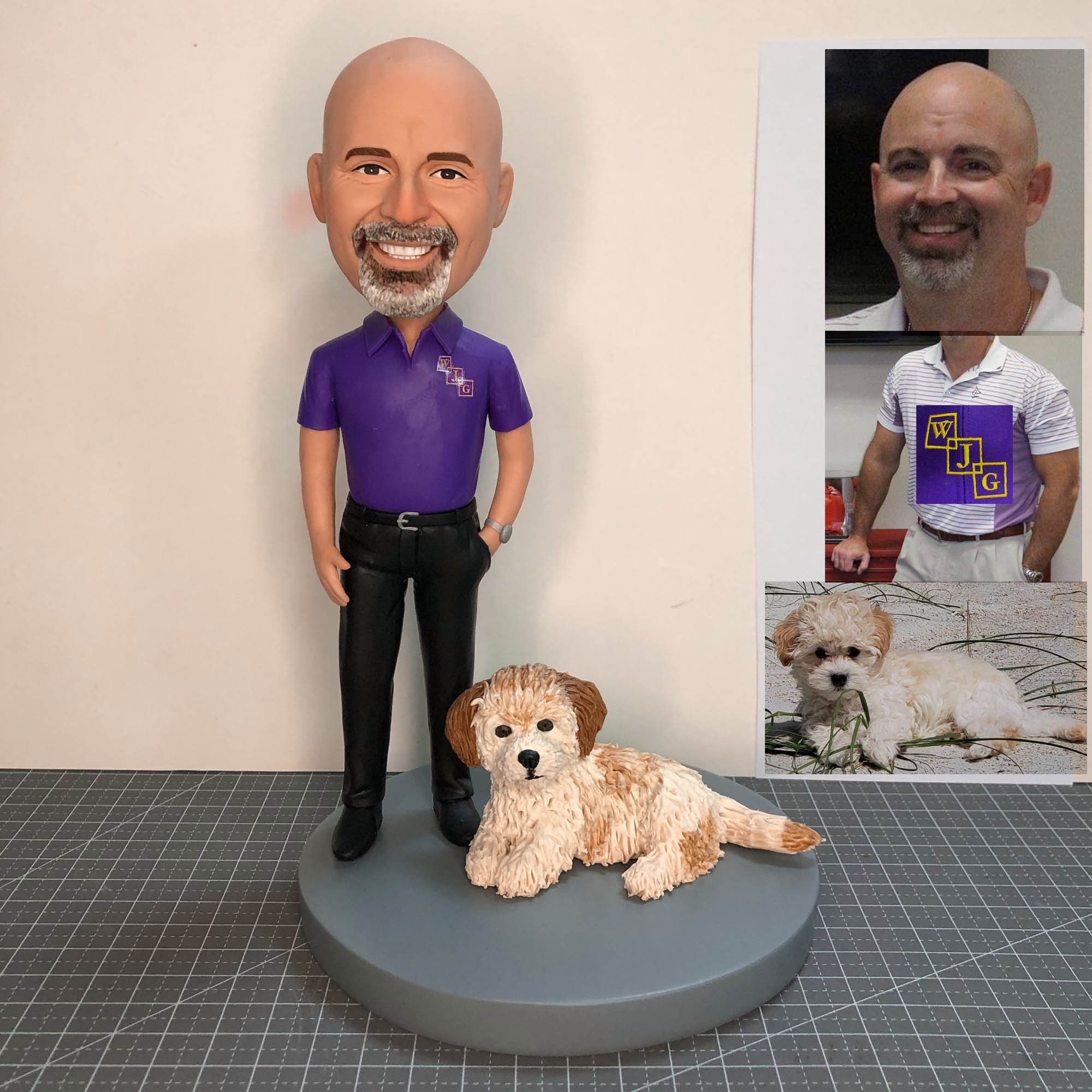 Fully Customizable Cool Fathers Bobbleheads For Man