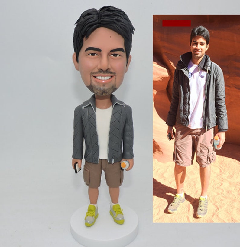 Fully Customizable Your Own Bobbleheads For Man