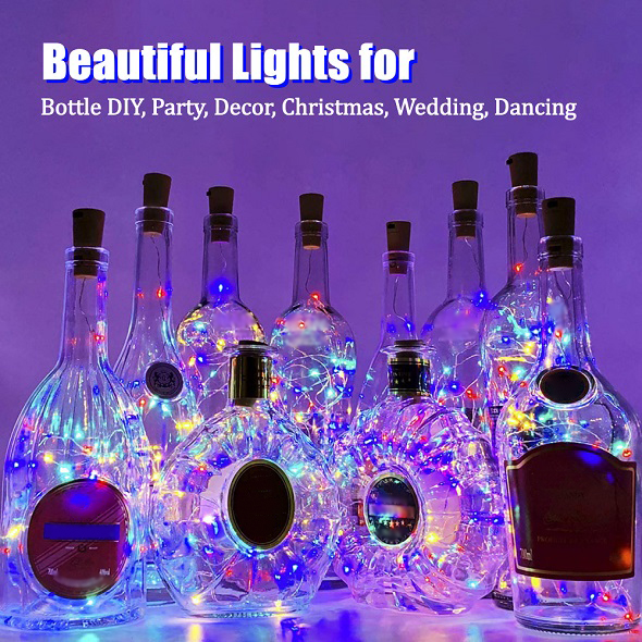 ✨Holiday Promotion✨ 💥50%OFF & BUY 5 GET 2 FREE💥- BOTTLE LIGHTS ( Battery Included - Replaceable )