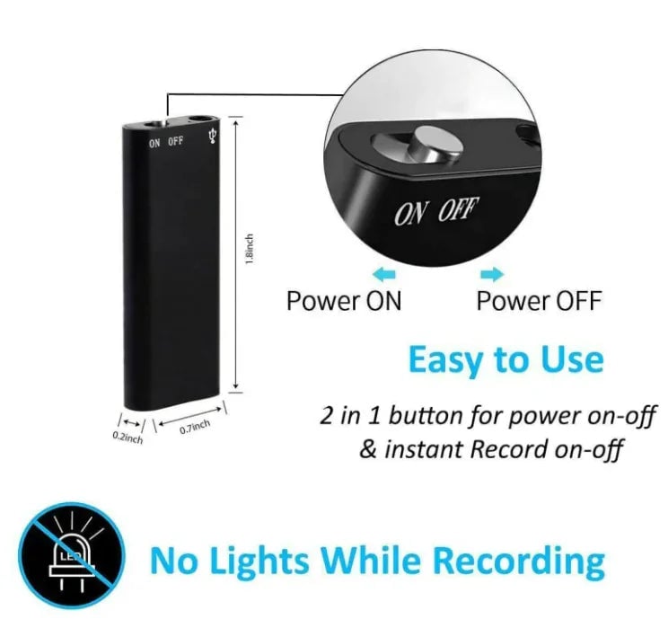 🔥Last Day Promotion 49% OFF🔥Secret Spy Recorder