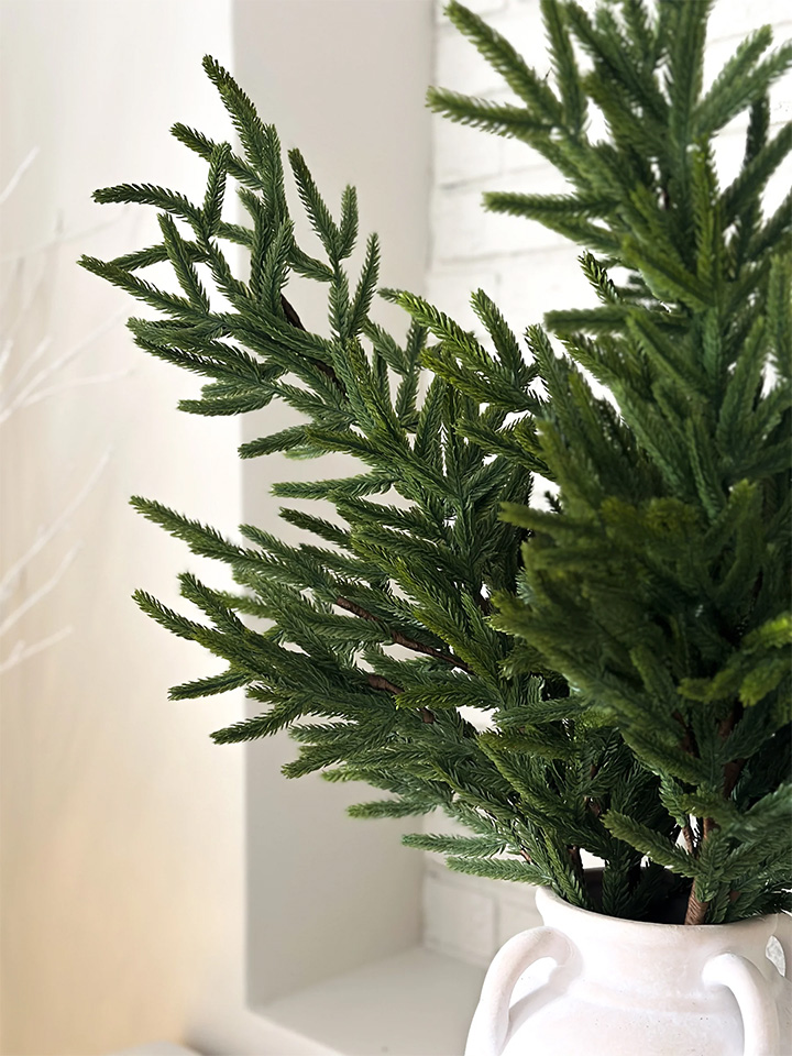 🔥Only $9.97🔥The Best Holiday Greenery - Realistic Norfolk Pine Stems
