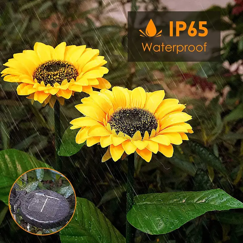 🔥Hot Sale 49% OFF🔥🌻Solar Outdoor Sunflower Lights✨