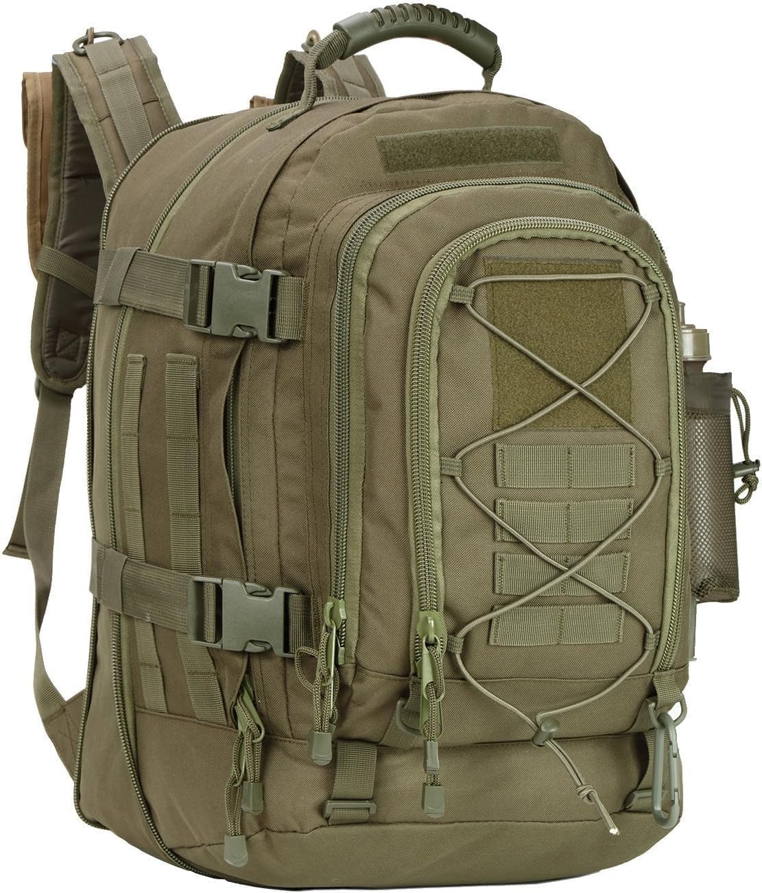 Expandable 40-64L Military Tactical Backpack 3 Day Bag Hiking Gym Sport Camping