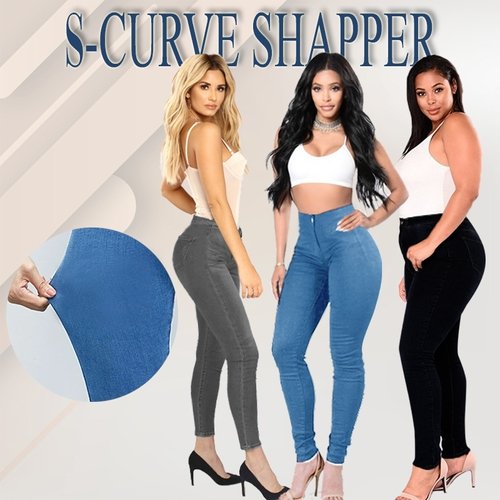 Stretchy Colored Shaper Jeans
