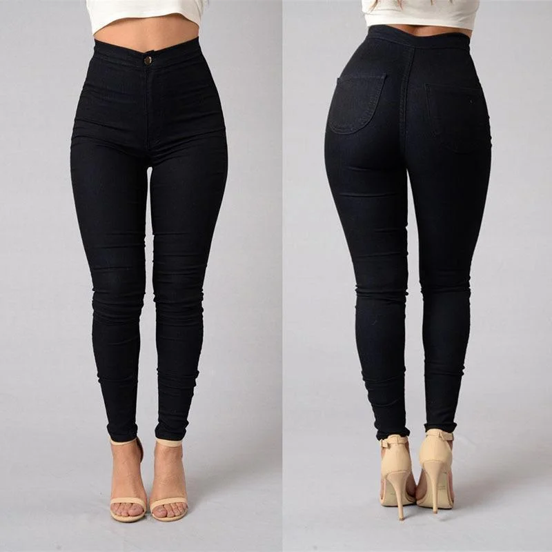 Stretchy Colored Shaper Jeans