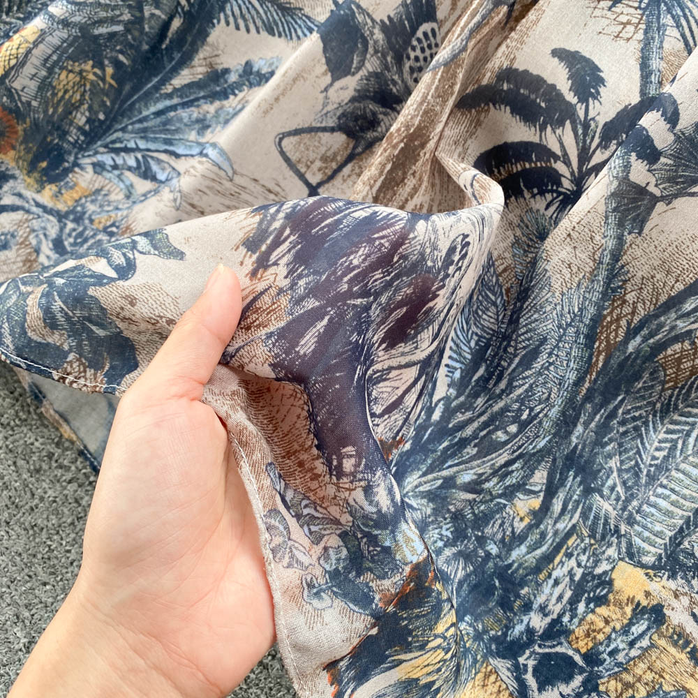 Elegant Printed Floral Dress