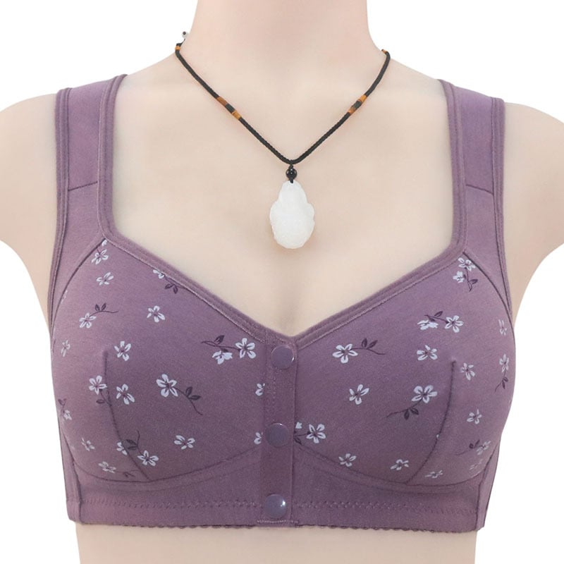 COMFORTABLE & CONVEMIENT FRONT BUTTON BRA