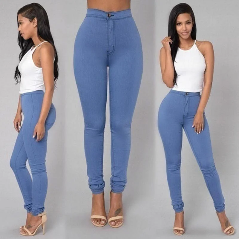 Stretchy Colored Shaper Jeans