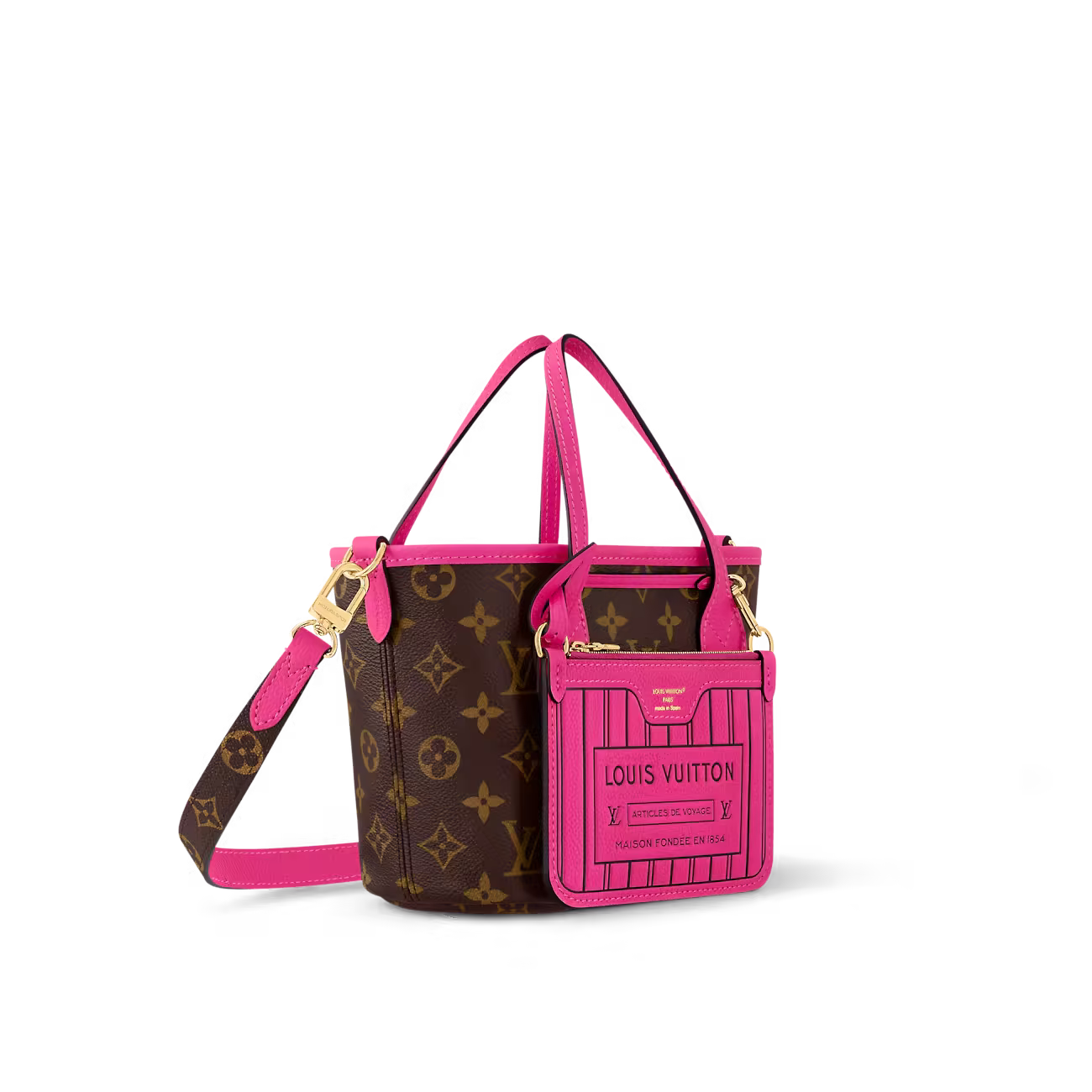 Neverfull Bandoulière Inside Out BB M12106