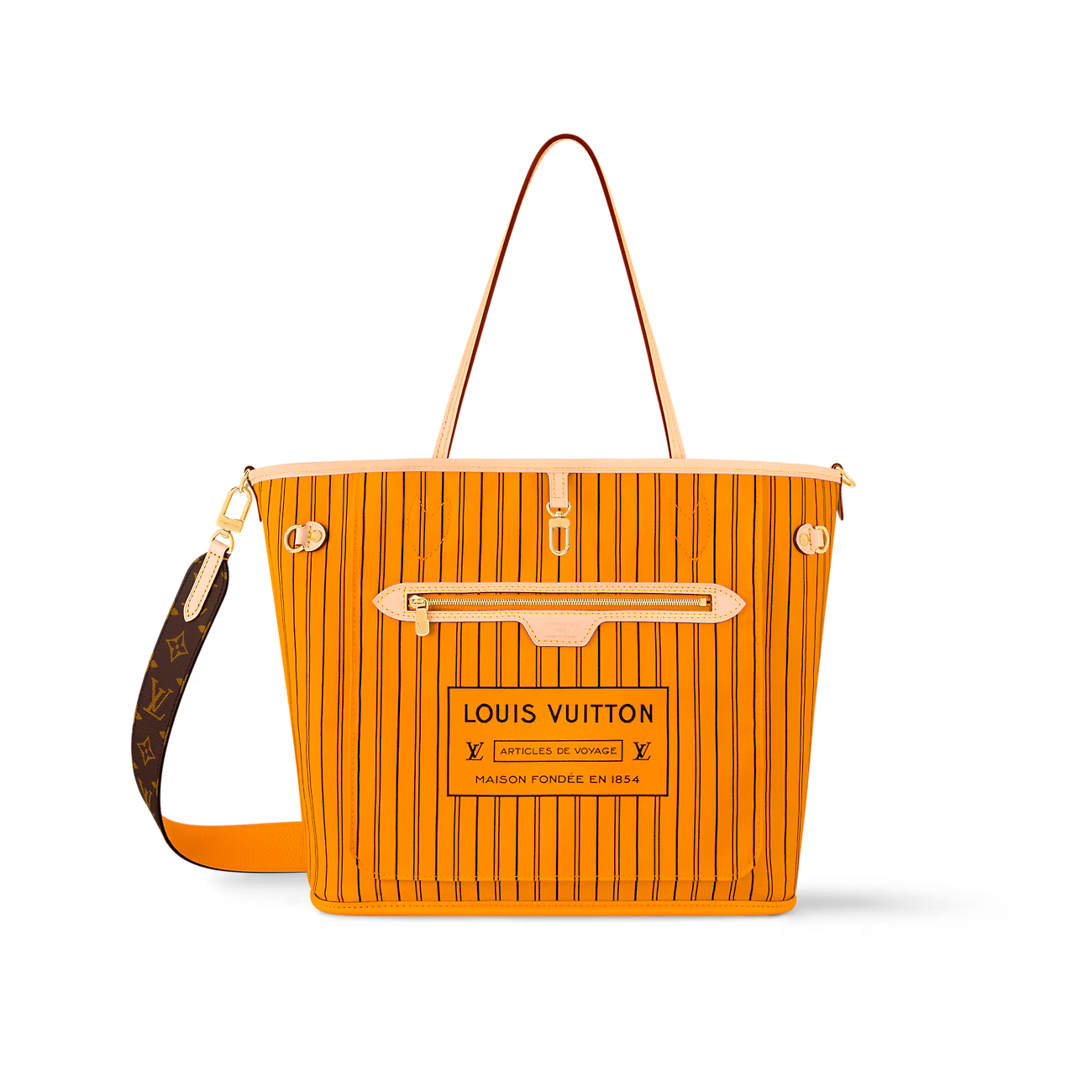 Neverfull Bandoulière Inside Out MM M11947