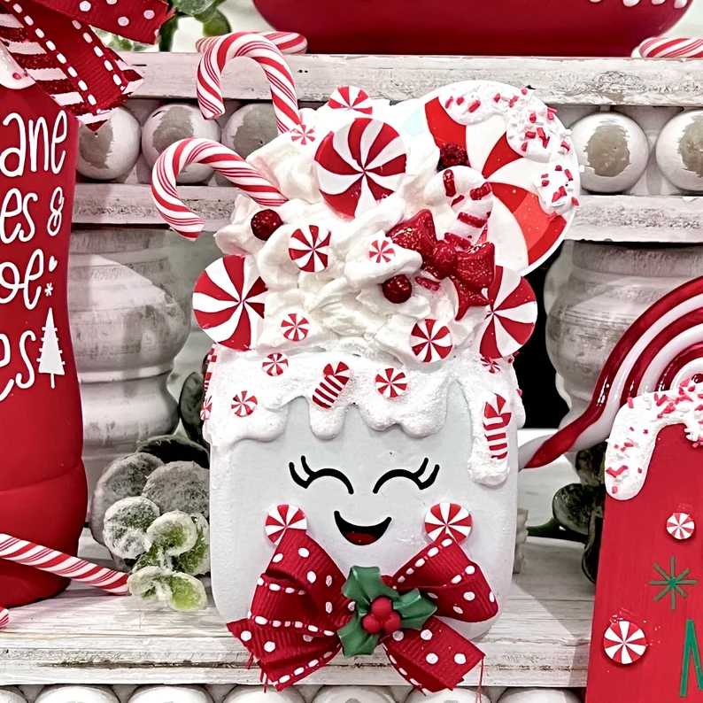 Christmas Candy Cane Lane Decor