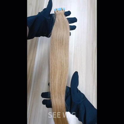 Tape In Hair Extensions - #18 Straight Human Hair