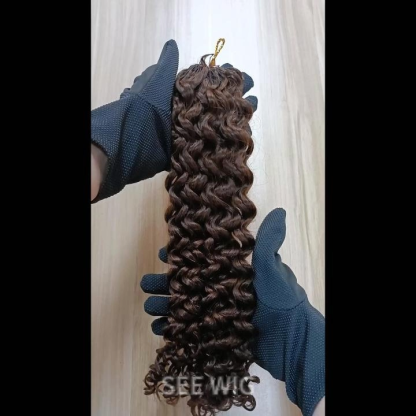 Crochet Braids - #2 Deep Curly Human Crochet Hair