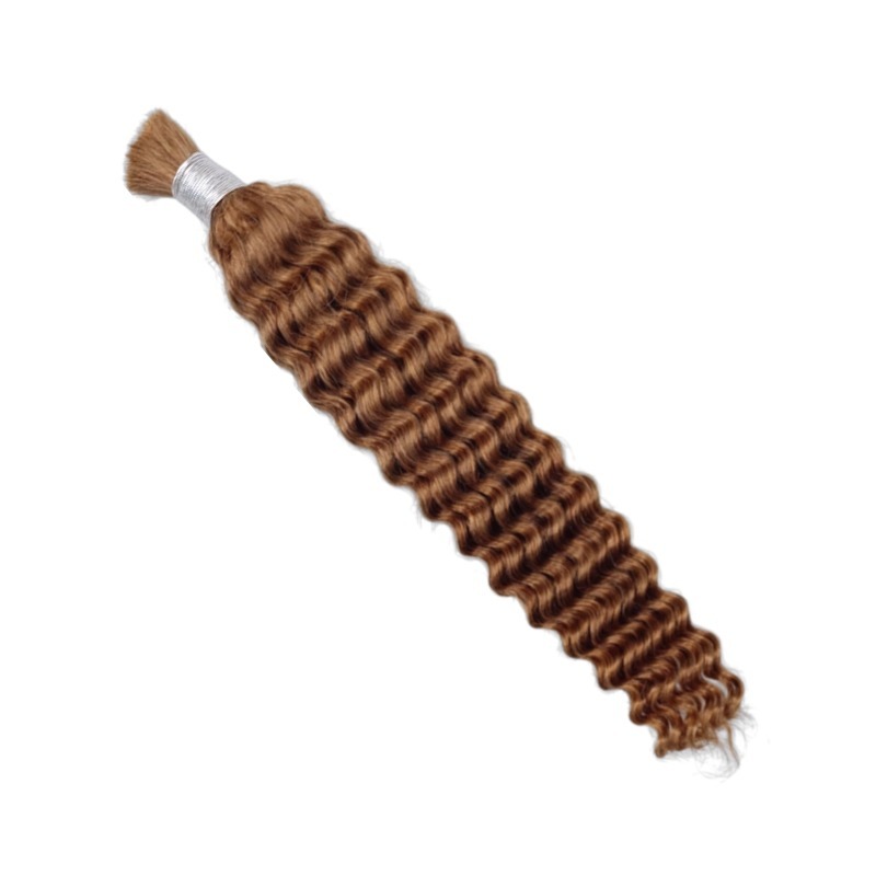 Bulk Human Hair - #30 Deep Wave Braiding Hair