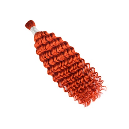 Deep Wave Bulk Human Hair - #350 Hair Extensions