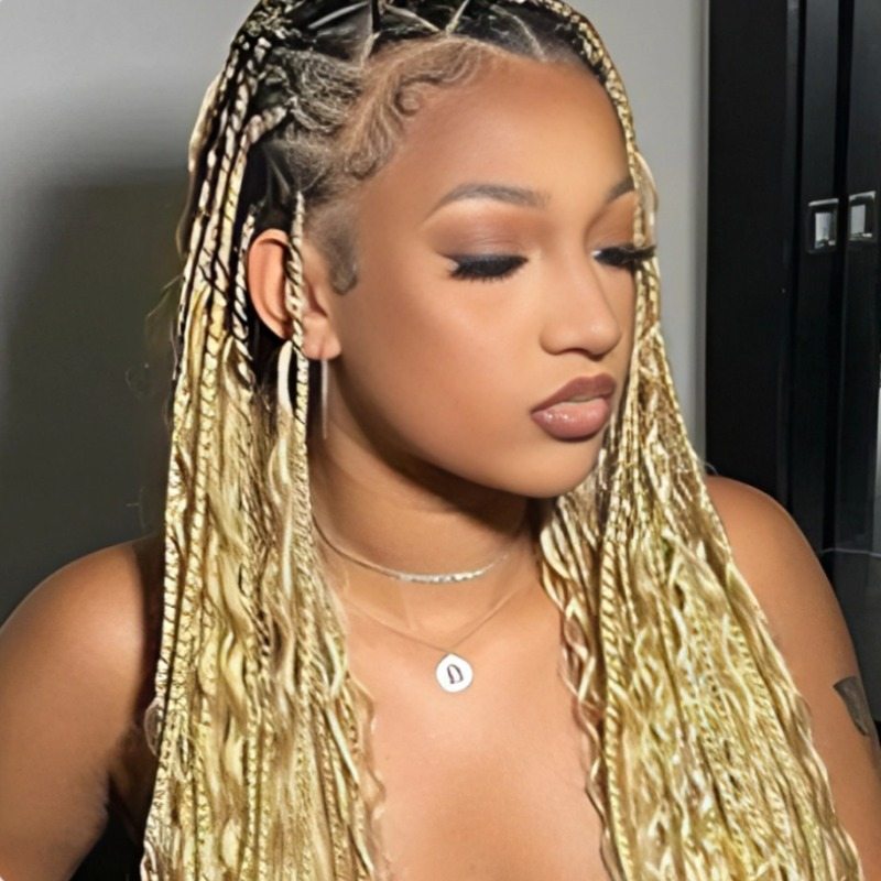 Deep Wave Bulk Human Hair - #613 Hair Extensions