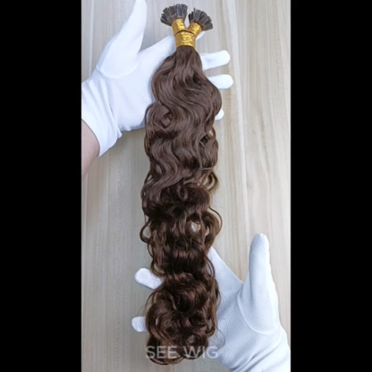 K-Tip Hair Extensions - #2 Water Wave Human Hair
