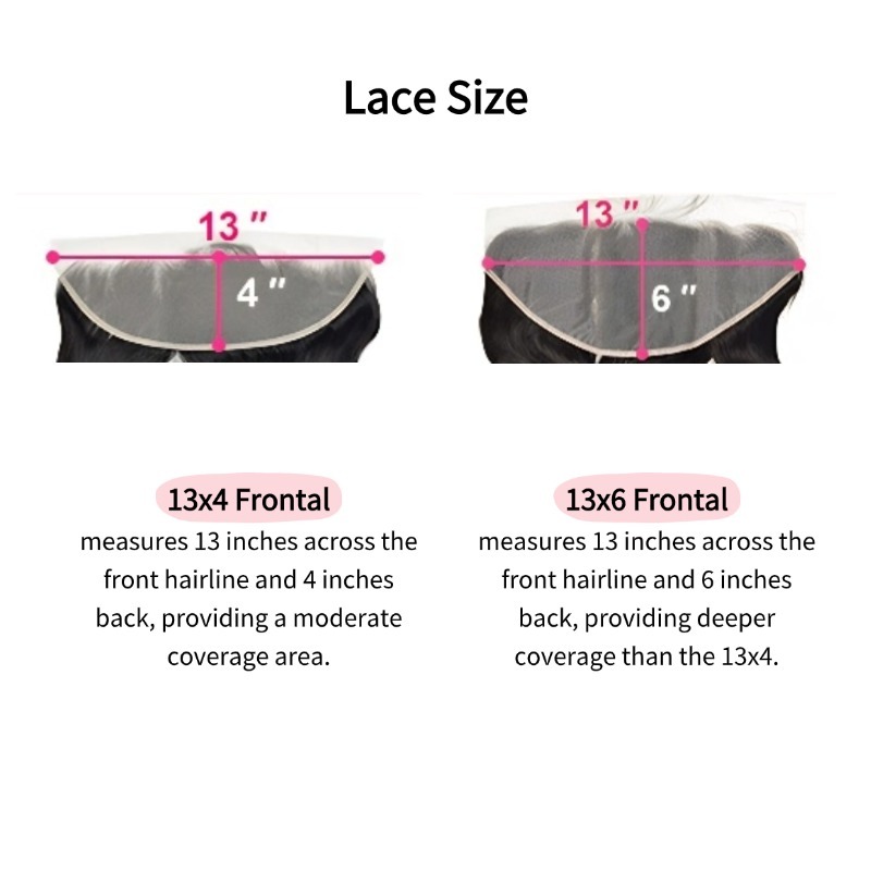 13x4 vs 13x6 lace frontal - SEE WIG
