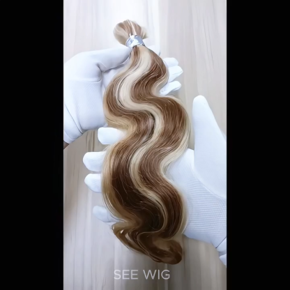 Body Wave Bulk Human Hair - #27/30/613 Braiding Hair