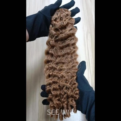 Crochet Braids - #30 French Curly Human Crochet Hair