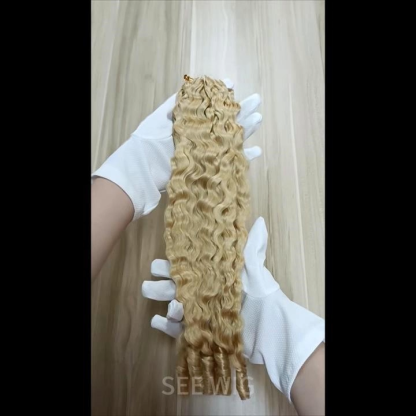 Crochet Braids - #613 French Curly Human Crochet Hair