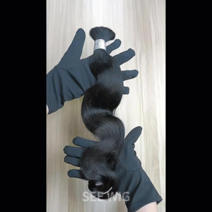 Bulk Human Hair - #1 Body Wave Braiding Hair