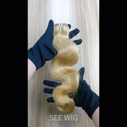 Sew In Hair Extensions - #27 Body Wave Human Hair