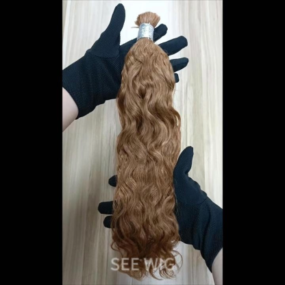 Bulk Human Hair - #30 Water Wave Braiding Hair