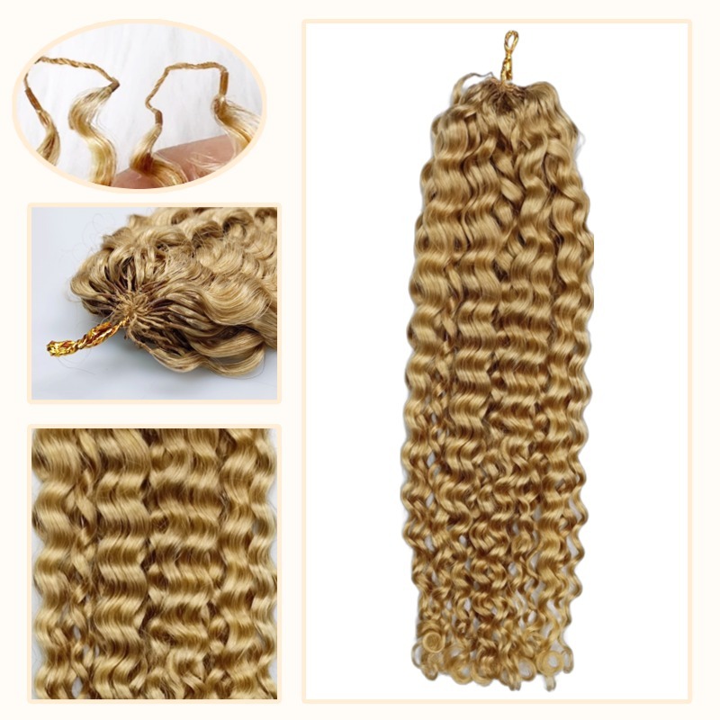 Crochet Braids - #27 Italian Curly Human Crochet Hair