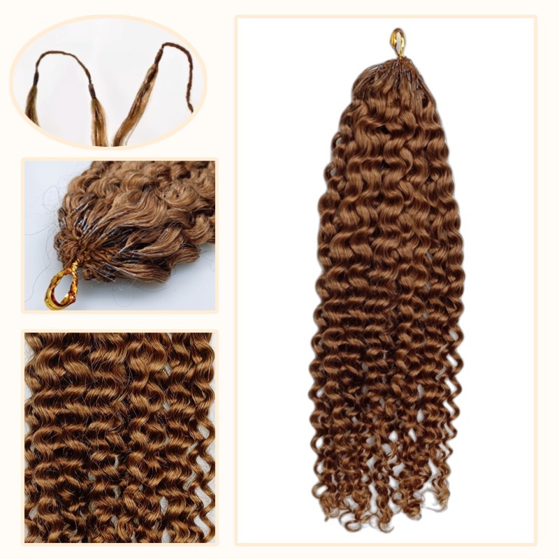Crochet Braids - #30 Deep Curly Human Crochet Hair