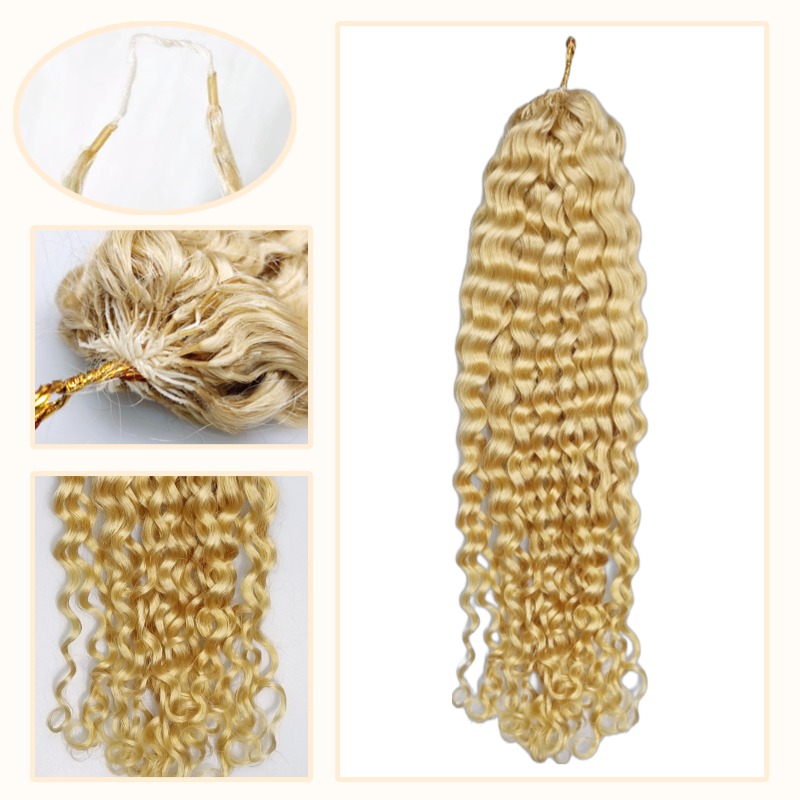 Crochet Braids - #613 Italian Curly Human Crochet Hair