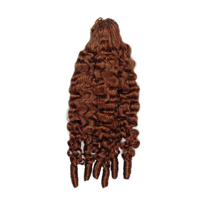 Crochet Braids - #30A French Curly Human Crochet Hair