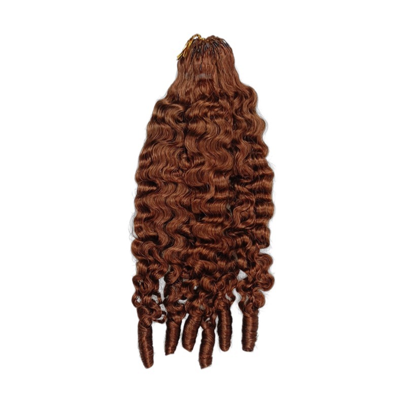 Crochet Braids - #30A French Curly Human Crochet Hair