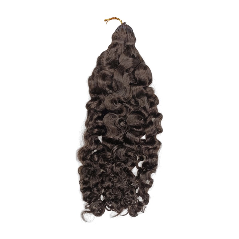 Crochet Braids - #2A Burmese Curly Human Crochet Hair