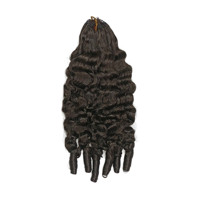 Crochet Braids - #2A French Curly Human Crochet Hair