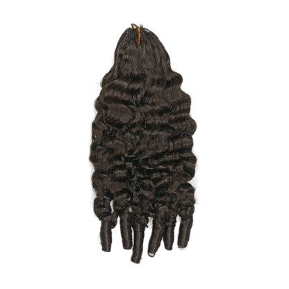 Crochet Braids - #2A French Curly Human Crochet Hair