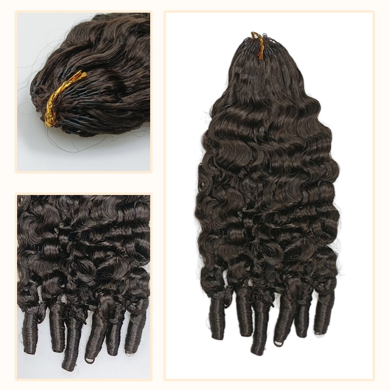 Crochet Braids - #2A French Curly Human Crochet Hair