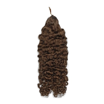 Crochet Braids - #4A Burmese Curly Human Crochet Hair