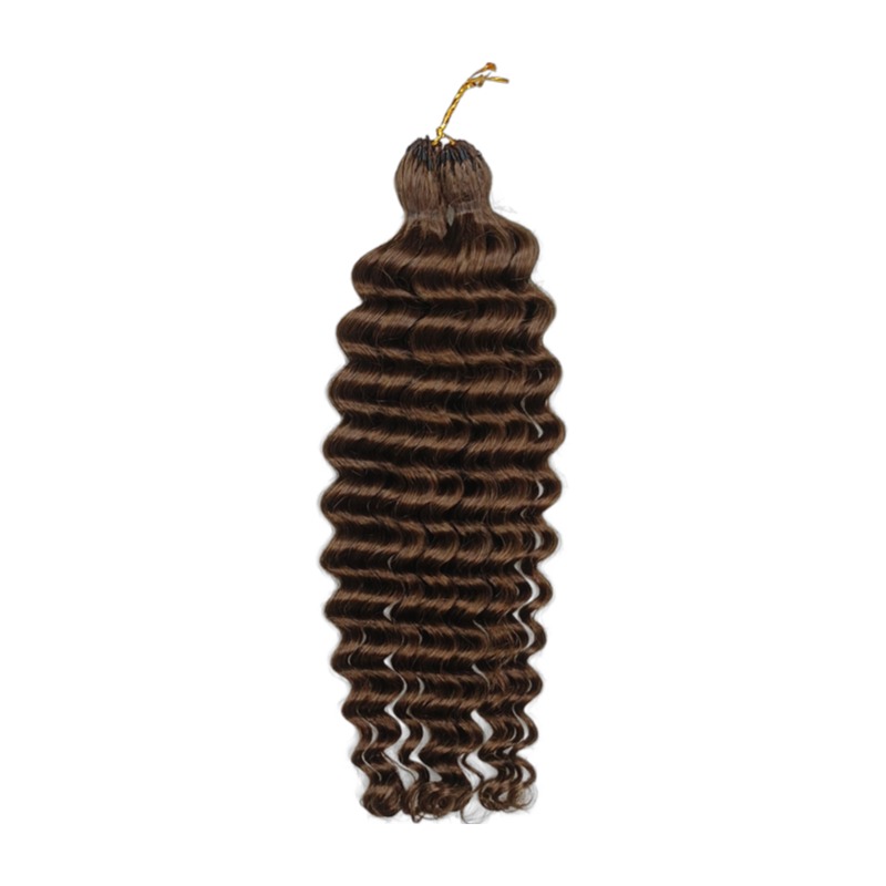 Crochet Braids - #4A Deep Wave Human Crochet Hair