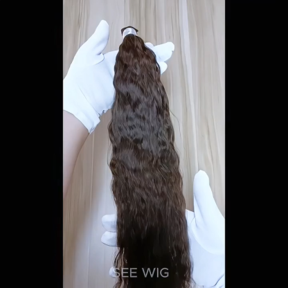 Wet and Wavy Bulk Human Hair - #2 Braiding Hair
