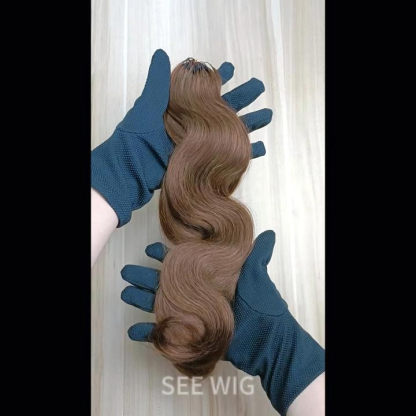 Crochet Braids - #4A Body Wave Human Crochet Hair