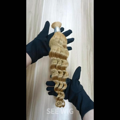 Bulk Human Hair - #27 Loose Deep Wave Braiding Hair