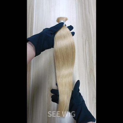 Bulk Human Hair - #27 Straight Braiding Hair