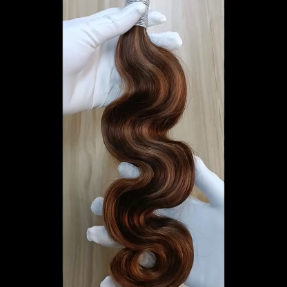 Body Wave Bulk Human Hair - #P4/30 Braiding Hair