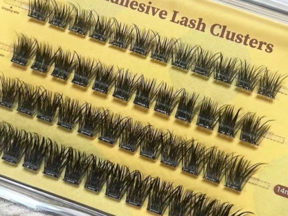 Glueless Press On Lash Clusters (48 Clusters)