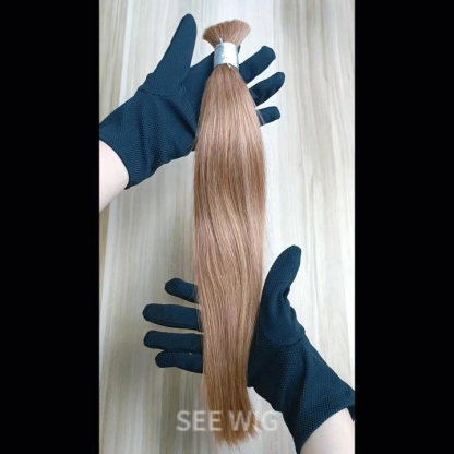 Bulk Human Hair - #30 Straight Braiding Hair